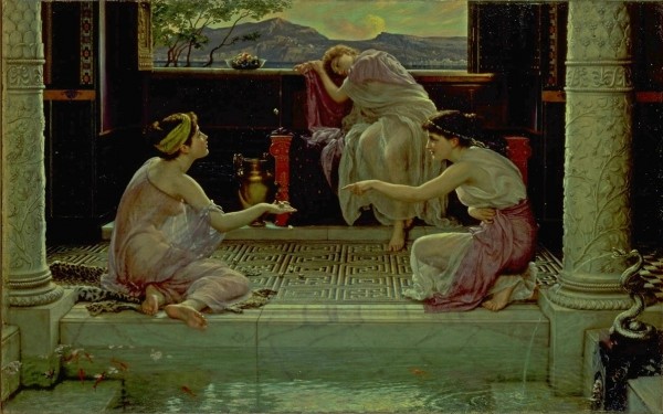 Knuckle Bones by Edward Poynter